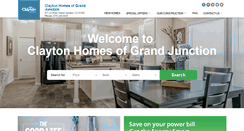 Desktop Screenshot of claytonhomesgrandjunction.com